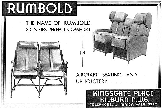 Rumbold Aircraft Seating & Upholstery                            