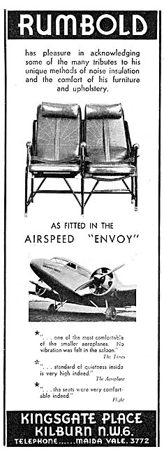 Rumbold Aircraft Seating & Cabin Soundproofing                   