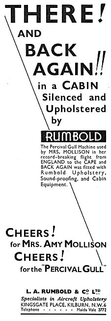 Rumbold Aircraft Seating  & Interiors                            