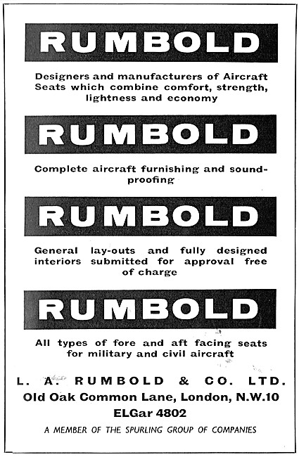 Rumbold Aircraft Seats                                           