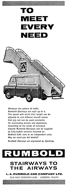 Rumbold Mobile Passenger Boarding Stairways                      