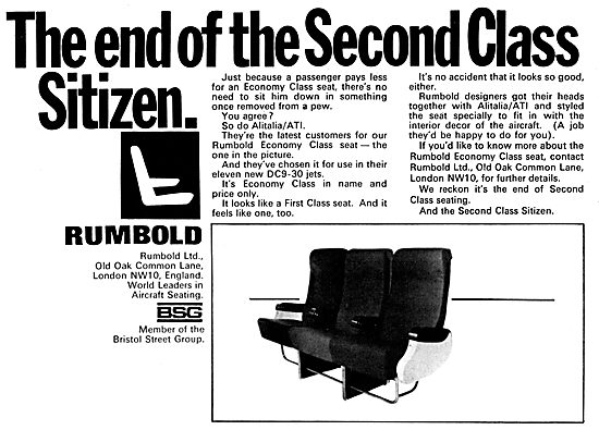 Rumbold Aircraft Seating                                         