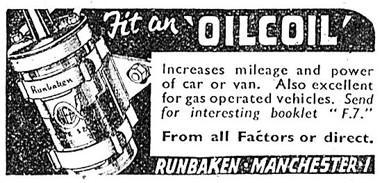 Runbaken Oil Coil                                                