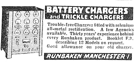 Runbaken Battery Chargers                                        