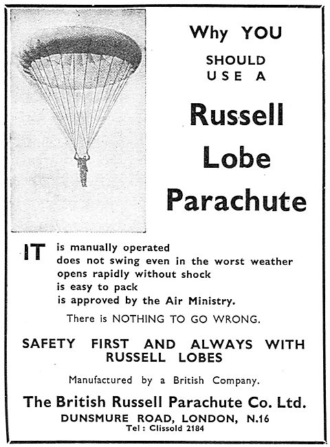 British Russell - Russell Lobe Parachute                         