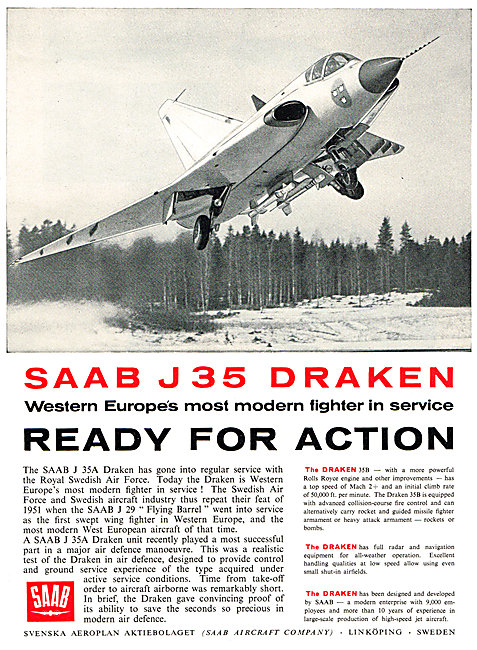 SAAB J 35 Draken                                                 