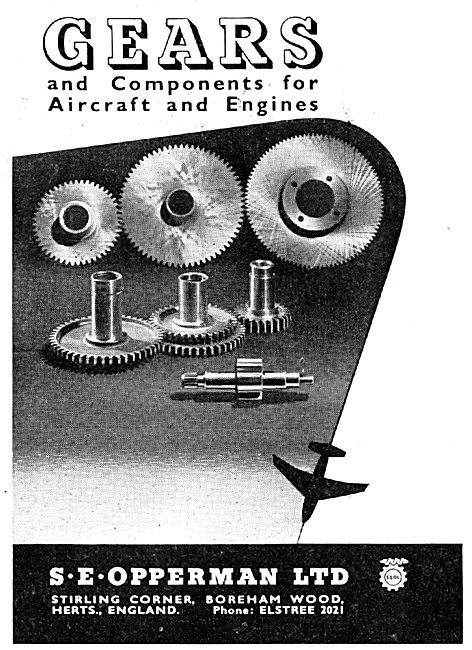 S.E.Opperman Aircraft Gears & Component Manufacturers            