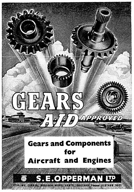 S.E.Opperman Aircraft Gears & Component Manufacturers            