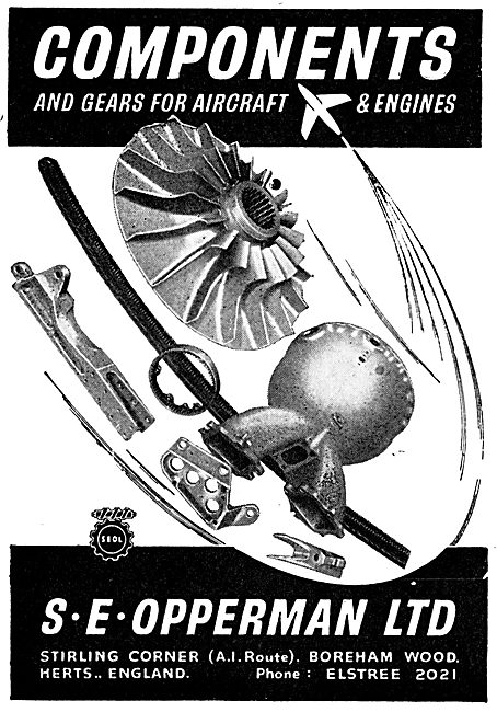 S.E.Opperman Aircraft Gears & Component Manufacturers            