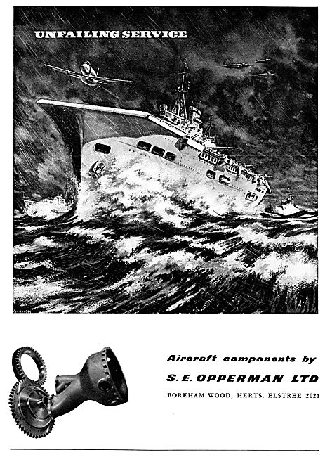 S.E.Opperman Aircraft Gears & Component Manufacturers            