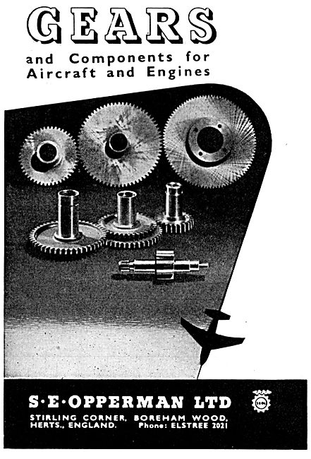 S.E.Opperman Aircraft Gears & Component Manufacturers            