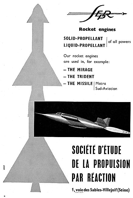 SEPR Mirage The Trident Matra Missile                            