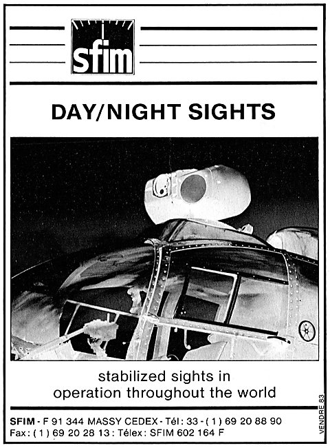 SFIM Stabilized Day / Night Sights                               