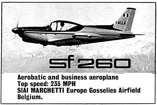 SIAI Marchetti SF 260                                            