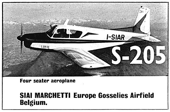 SIAI Marchetti S-205 I-SIAR                                      