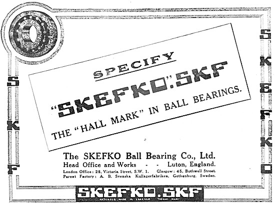 Skefco SKF Bearings                                              