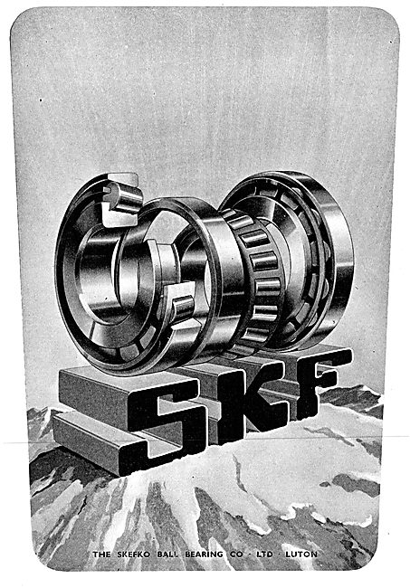 SKF Bearings 1942 Advert                                         