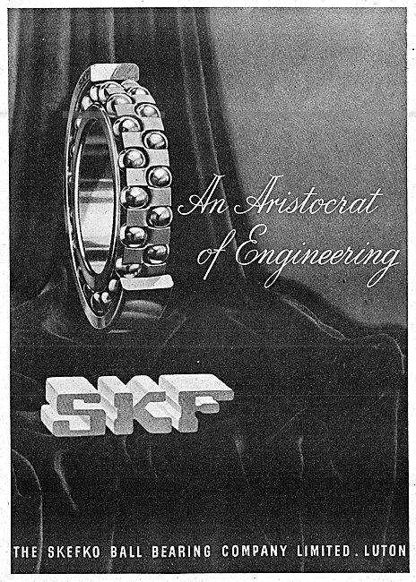 SKF Bearings 1943 Advert                                         