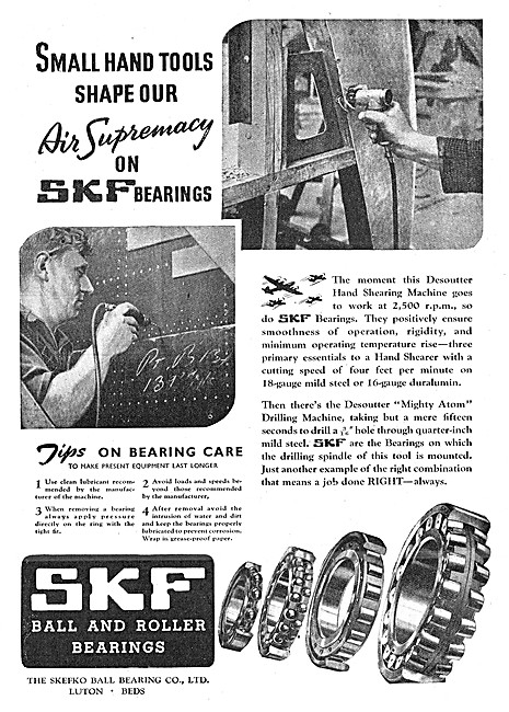 Skefco SKF Bearings                                              