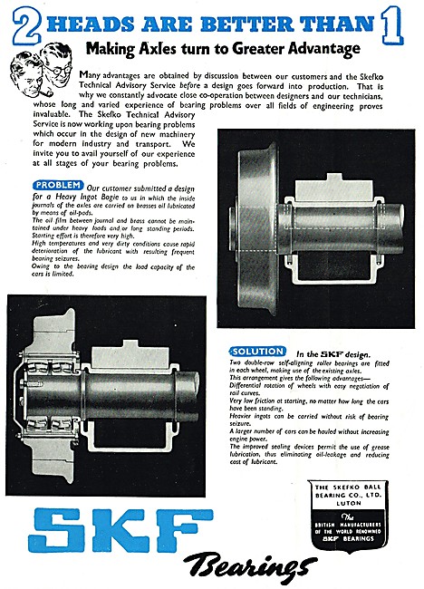Skefko SKF Bearings                                              