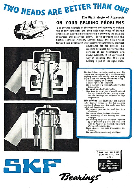 Skefko SKF Bearings                                              