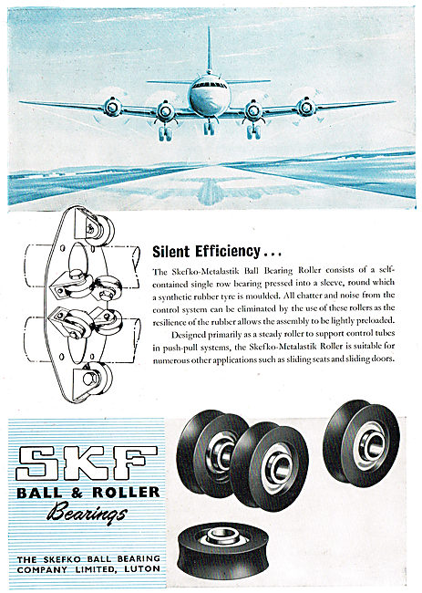 SKF Control Pulleys & Ball Bearings                              