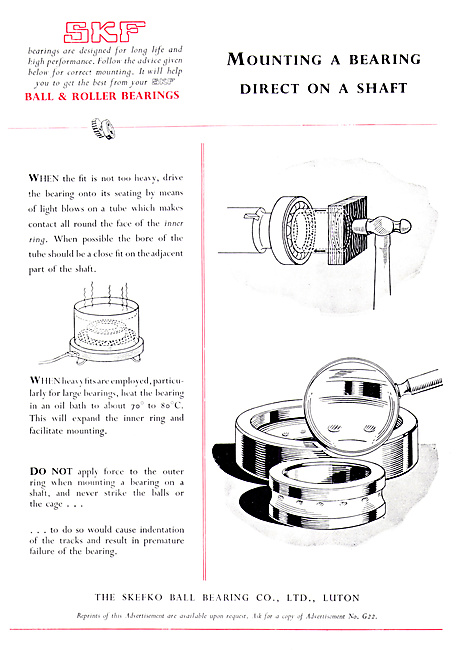 SKF Bearings                                                     