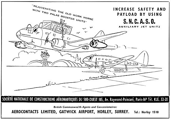 SNCASO Palas Booster Units                                       