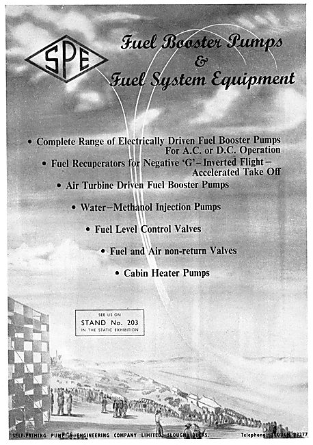 SPE Aircraft Pumps, Valves & Fuel Line Equipment                 