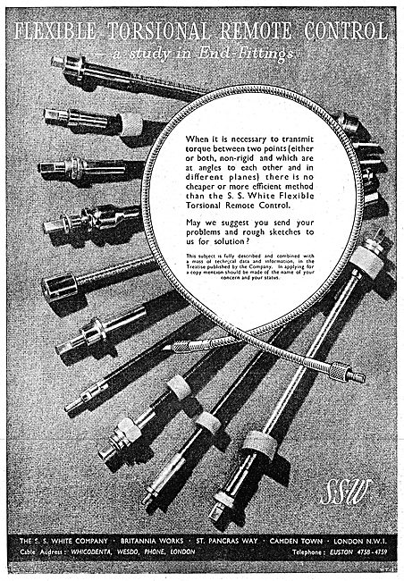 S.S.White Factory Flexible Torsional Drives                      