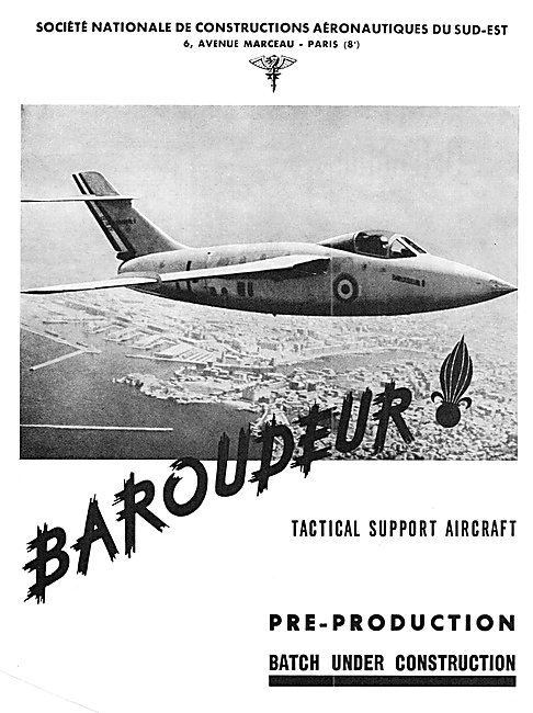 Sud Aviation Baroudeur                                           