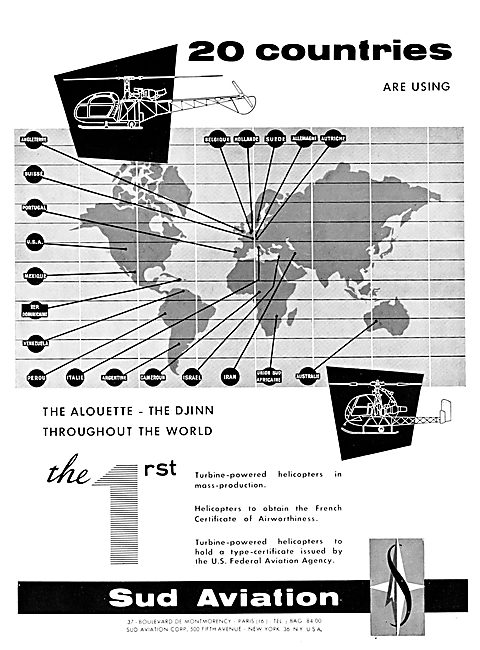 Sud Aviation Alouette - Djinnn                                   