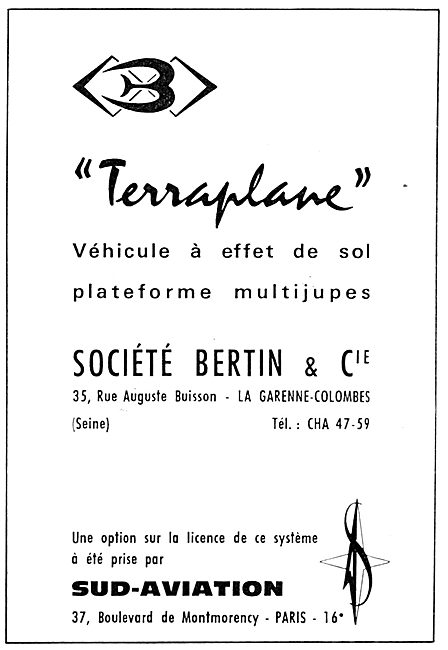 Sud Aviation (Bertin) Terraplane                                 