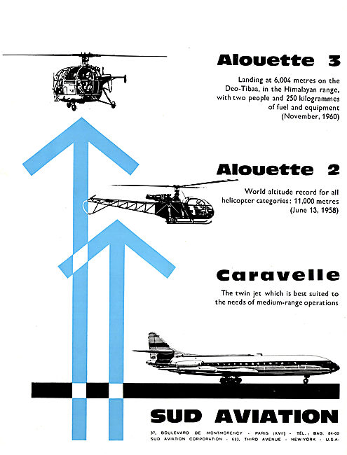 Sud Aviation Aircraft & Helicopters                              