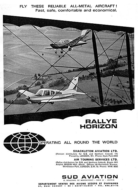 Sud Aviation Rallye Horizon Aircraft                             