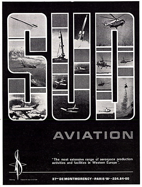 Sud Aviation Aerospace Activities 1967                           