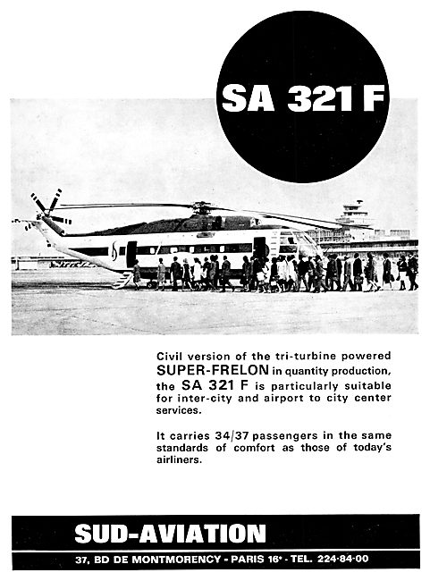 Sud Aviation SA 321F                                             