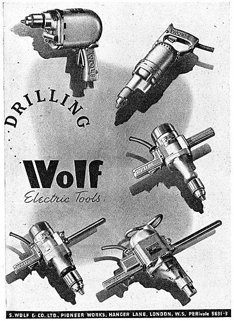 Wolf Electric Tools 1943                                         