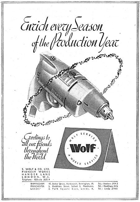 Wolf Portable Electric Tools                                     