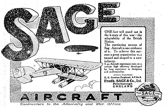 Sage Aircraft Manufacturers - Peterborough                       