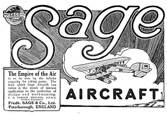 Sage Aircraft - The Empire Of The Air To Be Won                  