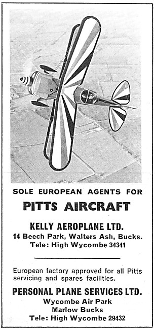 Personal Plane Services. Kelly Aeroplane - Pitts Agents          
