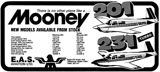 EAS Aviation. Mooney Sales                                       