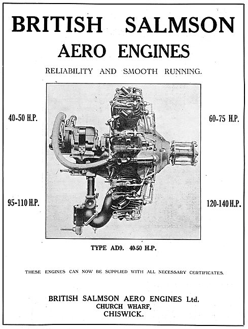 British Salmson AD9                                              