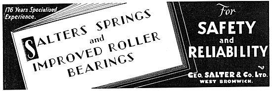 Salter's Springs & Roller Bearings                               