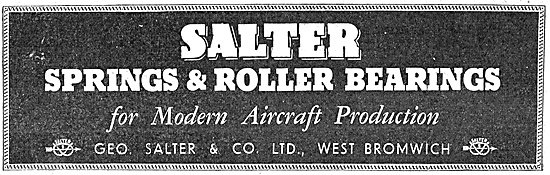 Salter Springs & Roller Bearings                                 