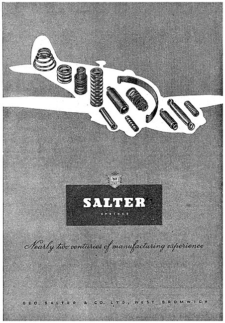 Salter's Aircraft Springs 1949                                   
