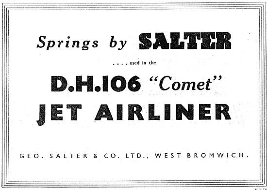 Salter's Aircraft  Springs                                       
