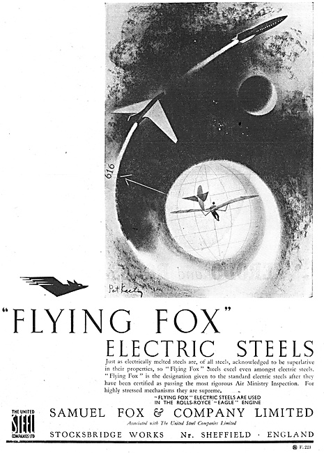 Samuel Fox Flying Fox Electric Steels                            