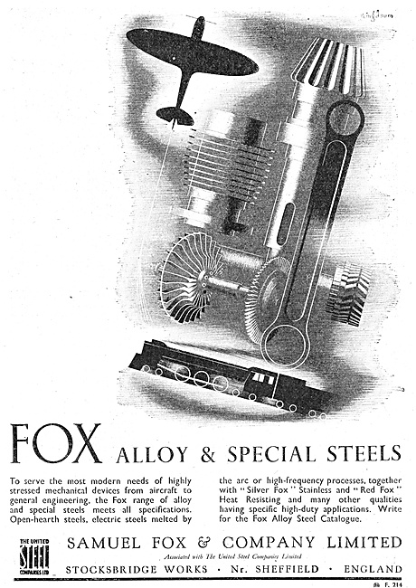 Samuel Fox Alloy & Special Steels                                